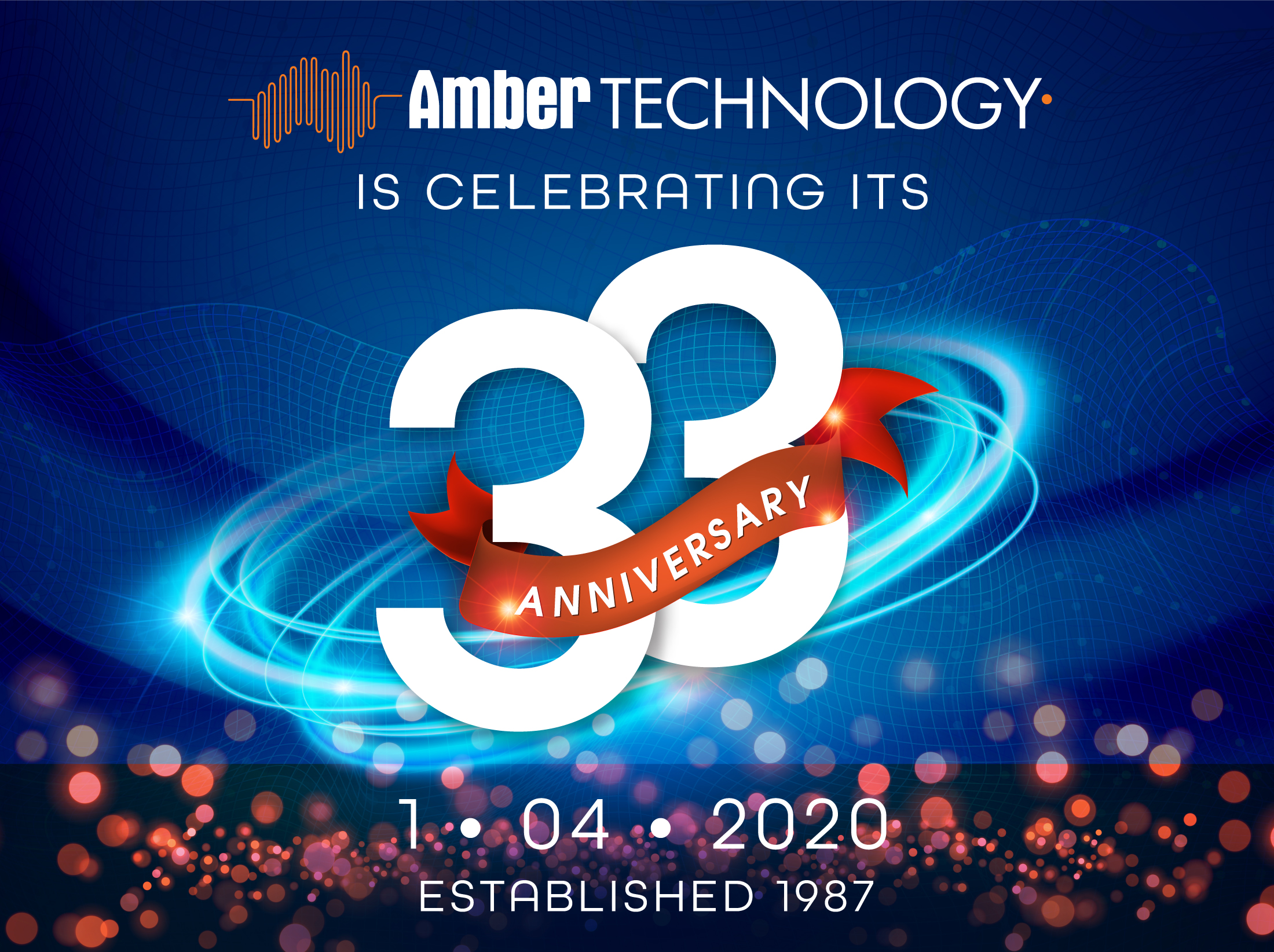 Amber Technology celebrates 33 years in the AV industry