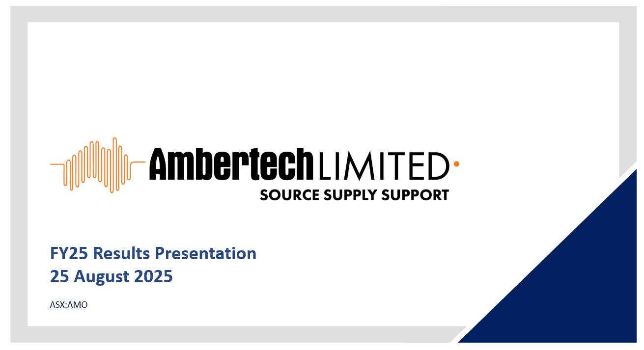 Investor Presentation