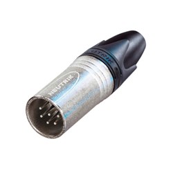 MALE LINE 6 PIN CONN `S` TYPE-