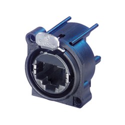 A-TYPE PANEL RECEPTACLE HORIZONTAL PCB-MOUNT