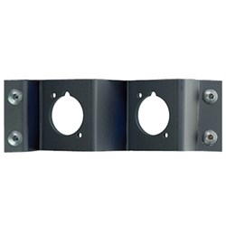 Panel frame plate for 2 x opticalCON connectors