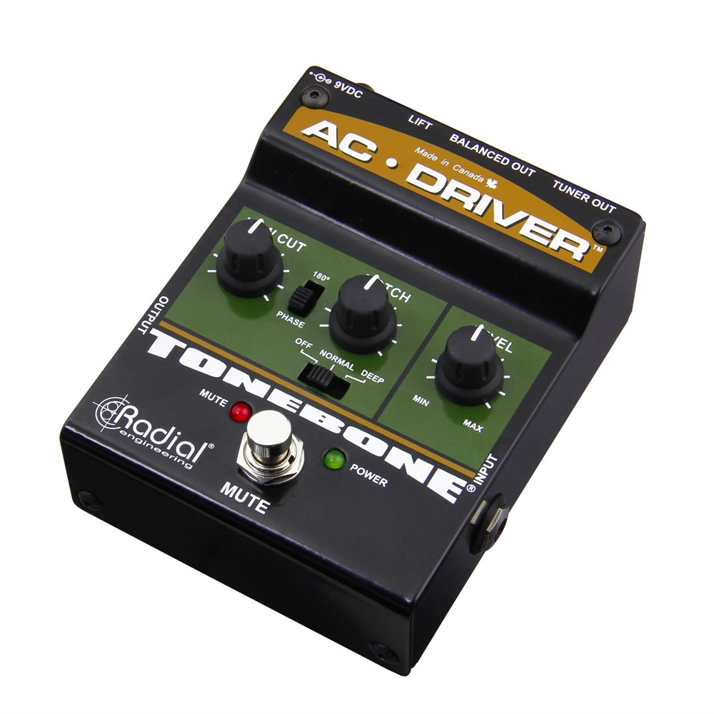 RADIAL ACDRIVER Acoustic Preamp Radial Engineering Amber Tech