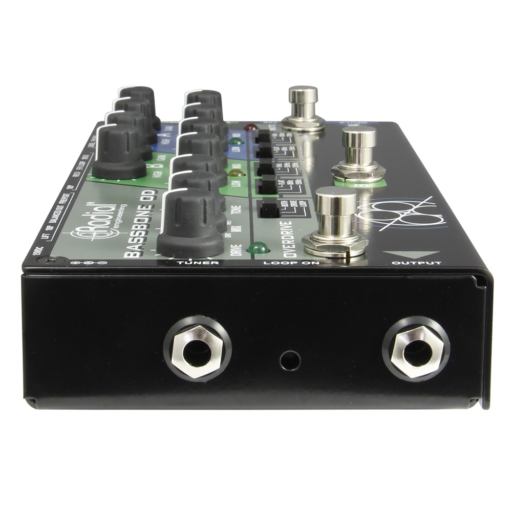 RADIAL BASSBONE OD Bass Preamp wi Radial Engineering Amber Tech