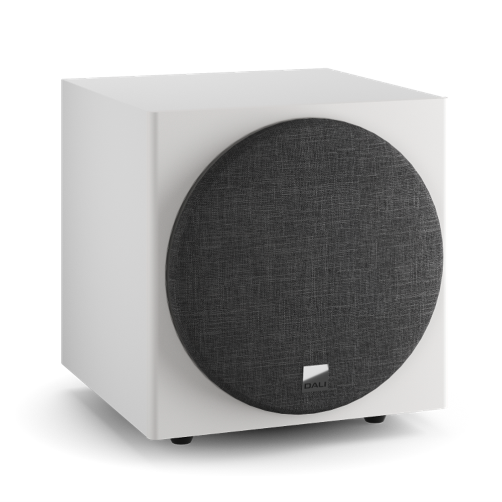 DALI E9F 9" Sub Satin White Active Amber Tech