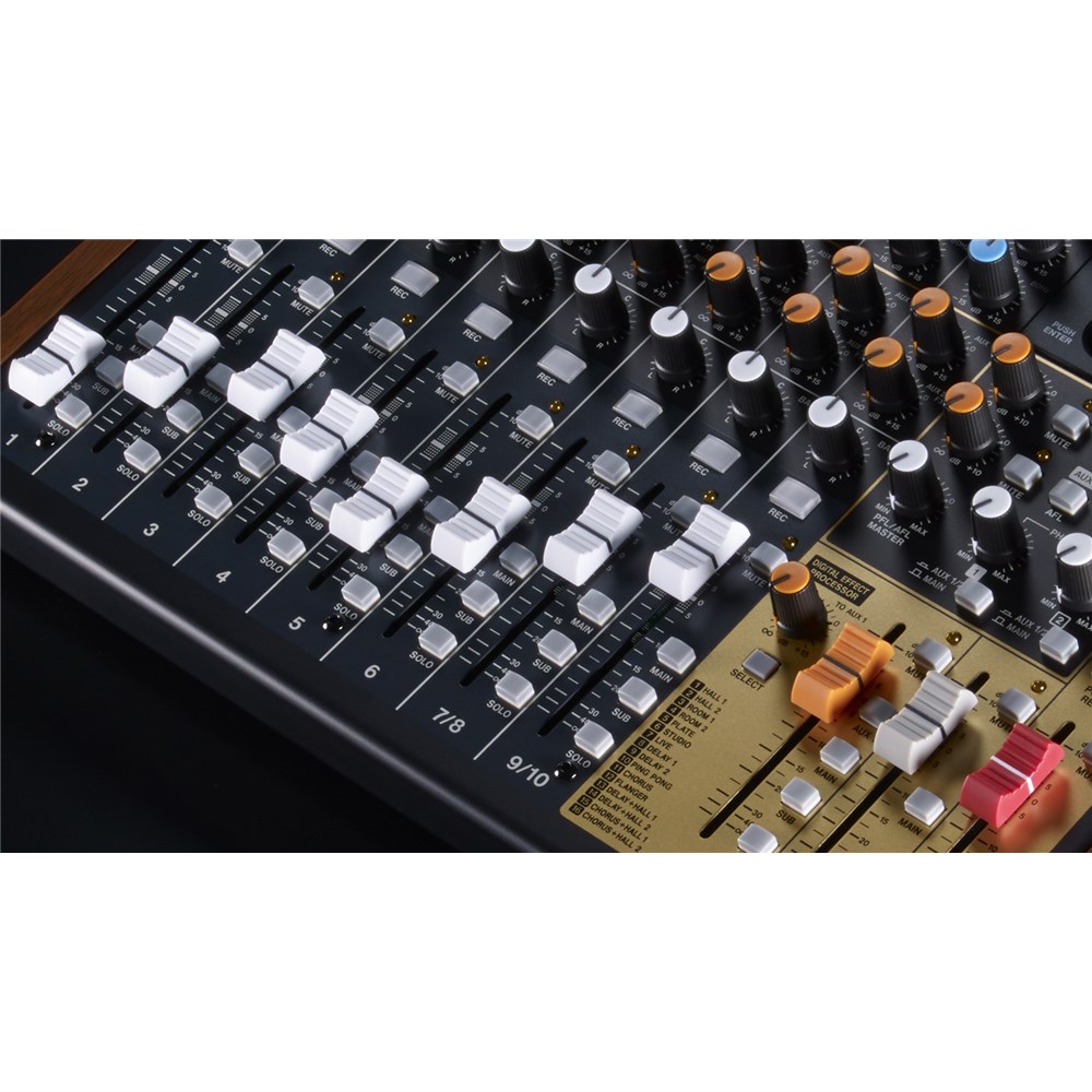 12 Track Live Recording Console - Amber Tech
