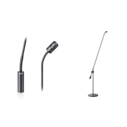 DPA d:dicate™4018FGT Supercardioid Mic, Twin 120 cm Boom, Floor Stand