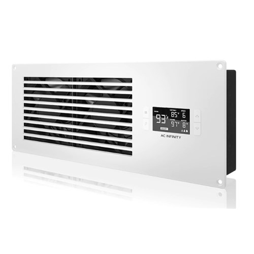 Airframe T7 Cupboard cooler Dual 120mm Fans - WHITE USB Powepack incl.