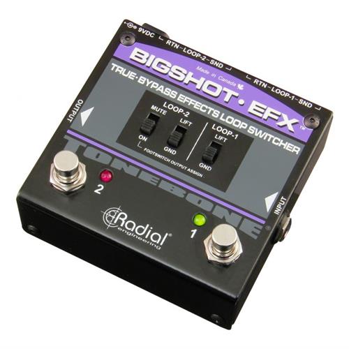 Radial Bigshot EFX - True Bypass Effects Loop Switcher