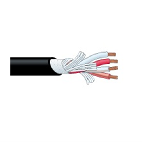 4S8 speaker cable black, 100m
