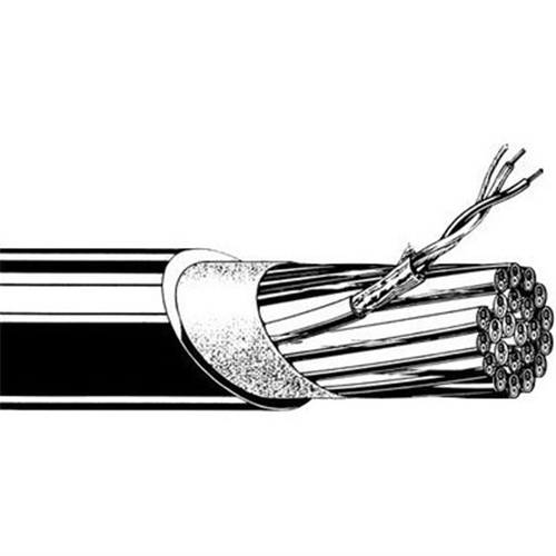 8-WAY M/CHANNEL AUDIO CABLE ALUMINIUM FOIL SHIELD, 200M (FOR STUDIO APPLICATIONS)