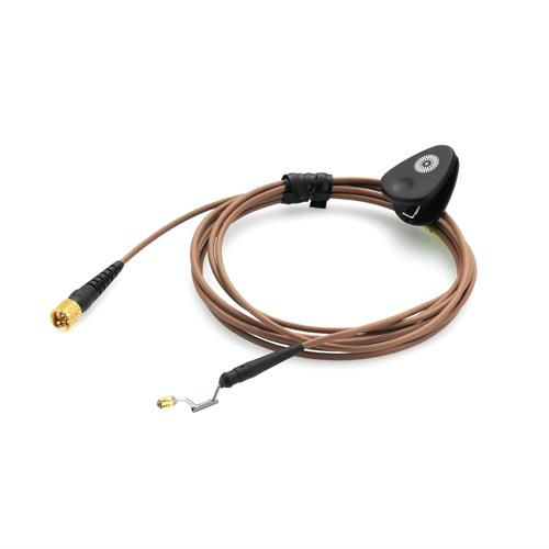 DPA Microphone cable for earhook slide, brown with MicroDot