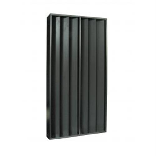 Flexifuser variable pitch diffuser 610x1219x203mm blk/gr Z840 1135 08