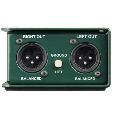 Radial JDI-STEREO - Passive 2-channel direct box with Jensen transformer                         