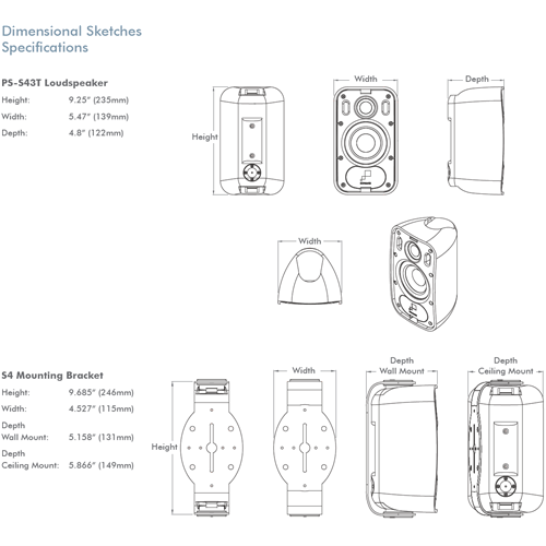 NOW SEE SO-40200 - Note the New 40200 are now EACH no Pair Professional Series Sonance