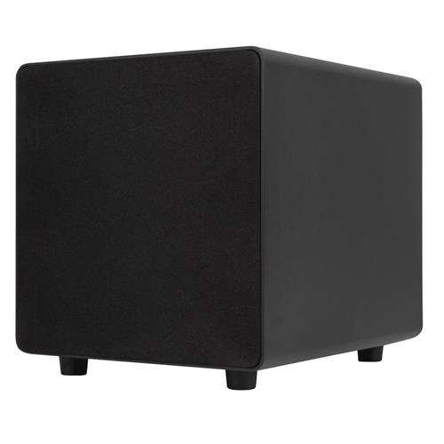D8 Compact Cabinet BLACK Subwoofer 
