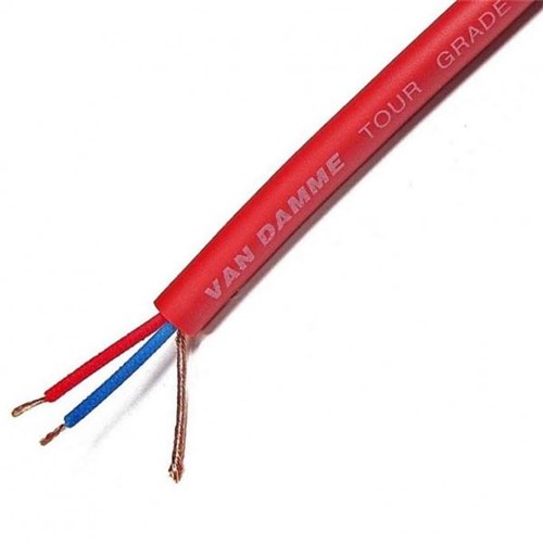 XKE Microphone cable Red 100m