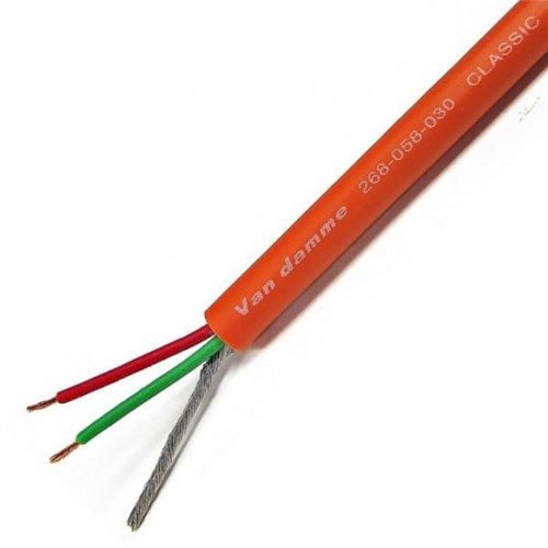 Tour Grade Classic XKE pro patch cable, Orange 100m