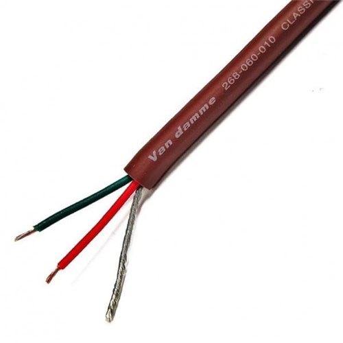 Tour Grade Classic XKE pro patch cable, Brown 100m