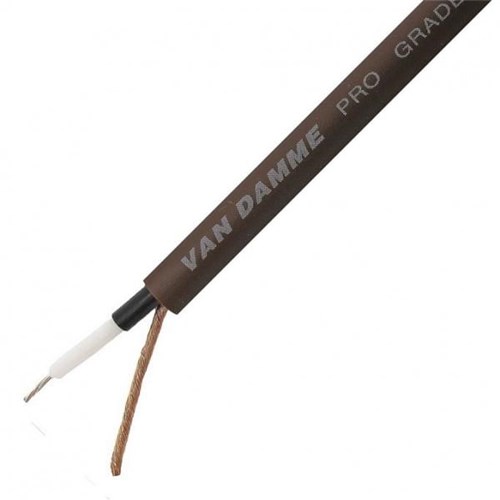 Pro Grade Classic XKE Instrument cable, Brown 100m