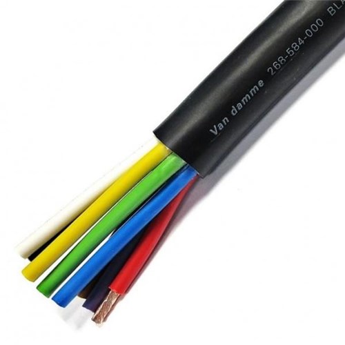 Tour Grade speaker cable black 8 x 4.00mm multicore 100m