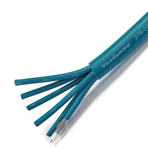 SDI Vision 6 way multicore coax LSZH Ecoflex 100m