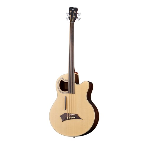 Warwick RockBass Alien Deluxe 4-String Fretless Natural High Polish