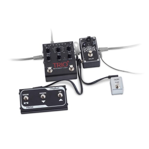 RockBoard Flat TRS Cable 30cm Black