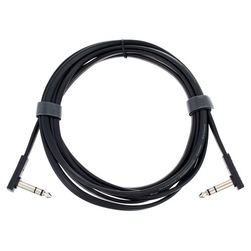 RockBoard Flat TRS Cable 300cm Black