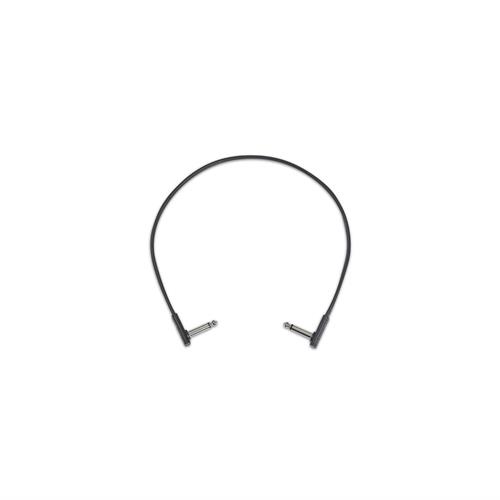 RBO CAB PC F 45 BLK RockBoard Flat Patcg Cable. Black. 45 cm / 173/4