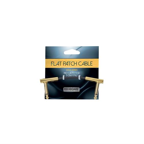 RockBoard Flat Patch Cable Gold Connector 5cm