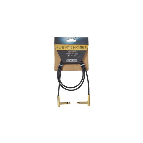 RockBoard Flat Patch Cable Gold Connectors 80cm