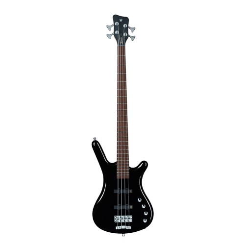 RockBass Corvette Basic 4-String Solid Black High Polish