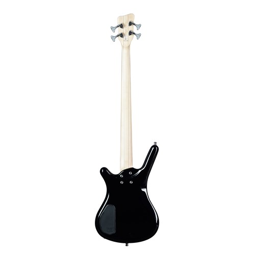 RockBass Corvette Basic 4-String Solid Black High Polish