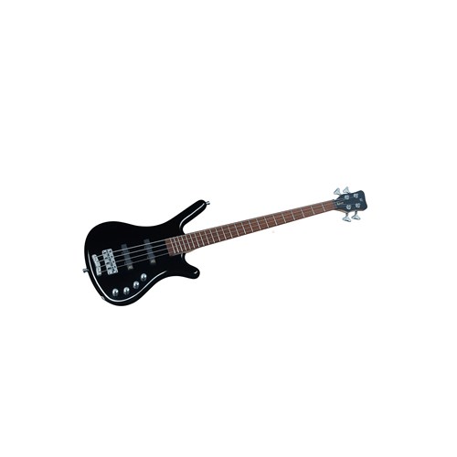 RockBass Corvette Basic 4-String Solid Black High Polish