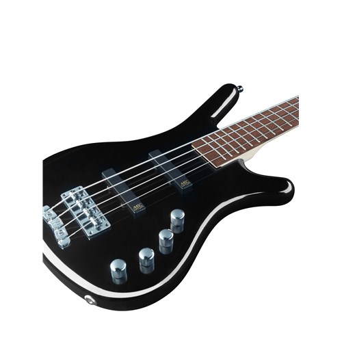 RockBass Corvette Basic 4-String Solid Black High Polish