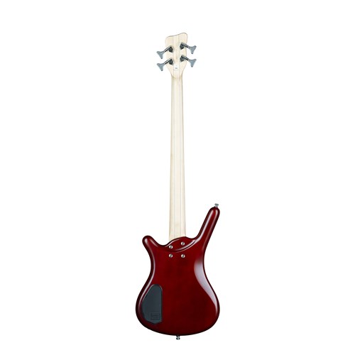 RockBass Corvette Basic 4-String Burgundy Red Transparent Satin