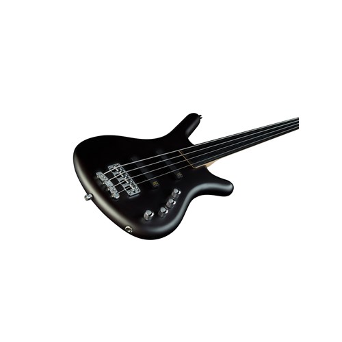 Warwick RockBass Corvette Basic, 4-String, Fretless - Nirvana Black Transparent Satin