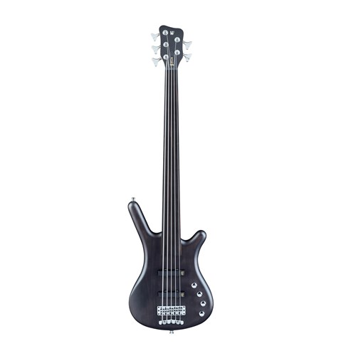 Warwick RockBass Corvette Basic, 5-String, Fretless - Nirvana Black Transparent Satin