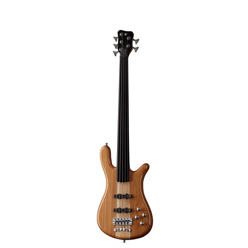 Warwick RockBass Streamer NT I, 5-String, Fretless - Natural Transparent High Polish