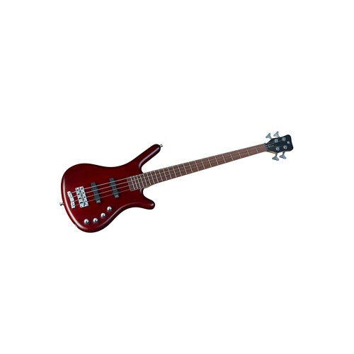 Warwick TeamBuilt Corvette 4-String Burgundy Red Transparent Satin
