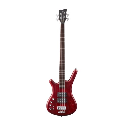Warwick TeamBuilt Pro Series Corvette $$ 4-String Burgundy Red Transparent Satin Lefthand