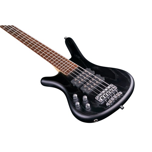 Warwick TeamBuilt Corvette $$ 5-String Nirvana Black Transparent Satin Left Hand
