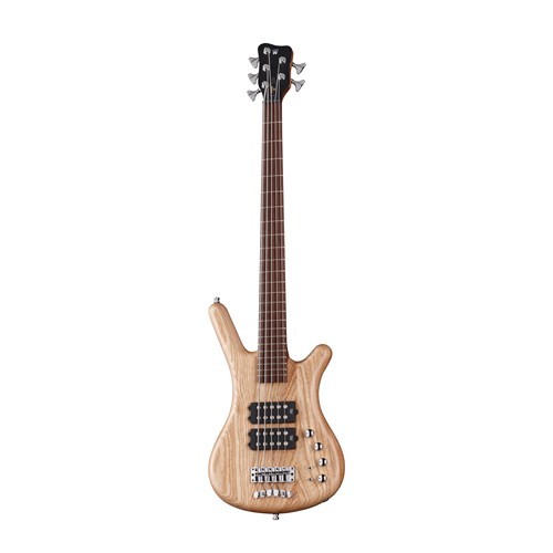 Warwick Teambuilt Pro Series Corvette $$, 5-String - Natural Transparent Satin pas/act ASH fretted w/ Bag