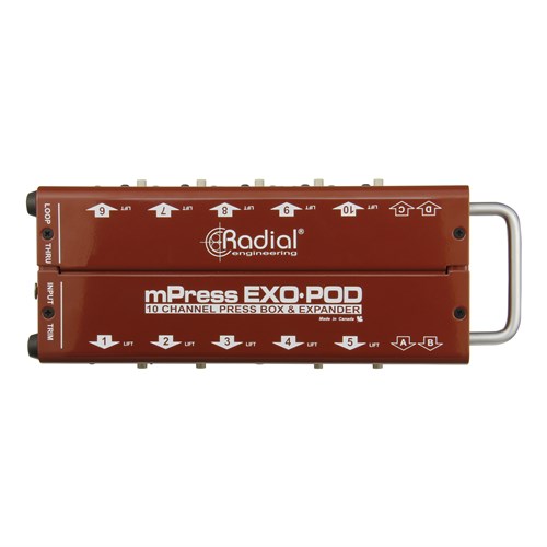 Radial EXO-POD - Broadcast Passive Line-Level Splitter