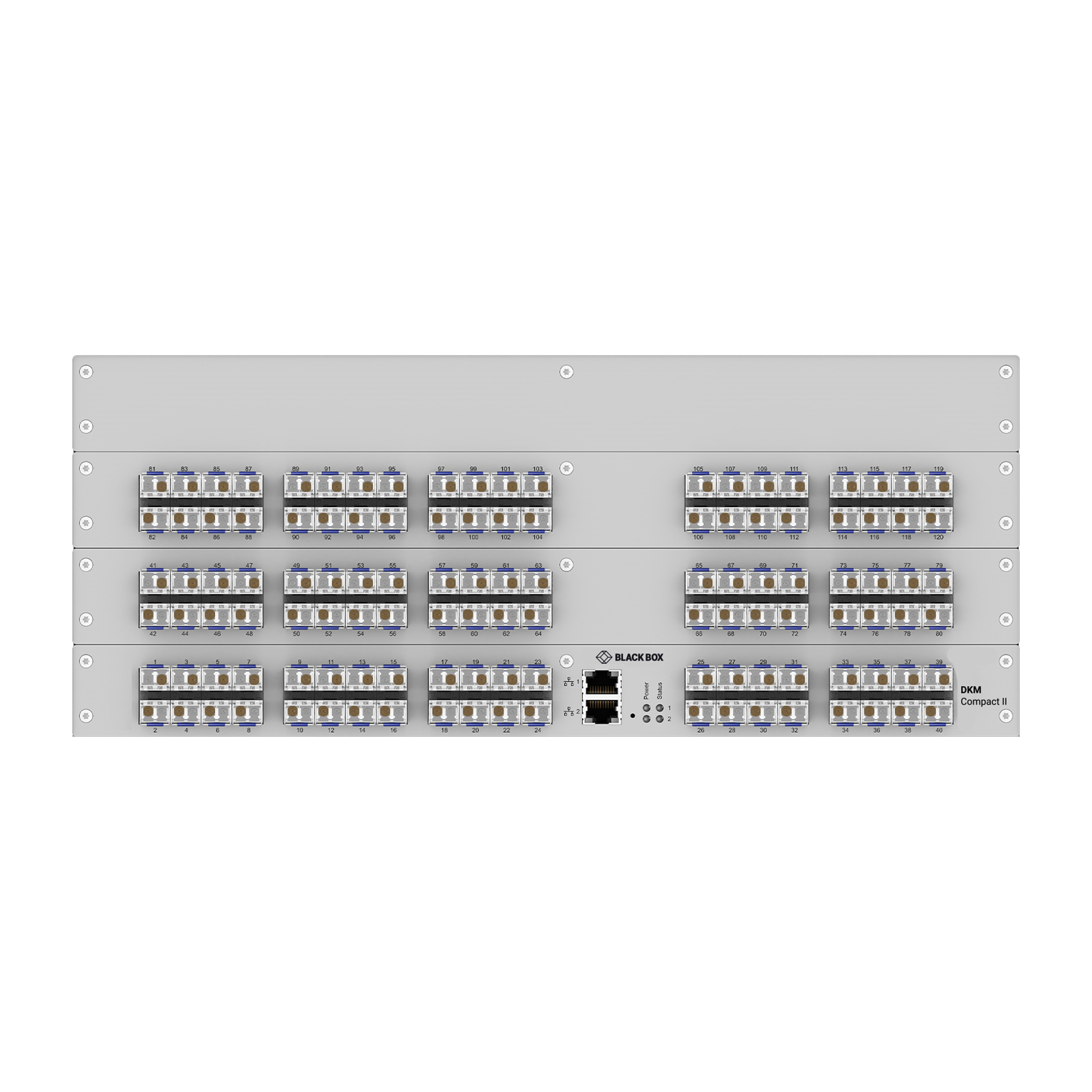 Kvm Switch Matrix KVM Matrix Switch - 120-Port Fiber - Amber Tech