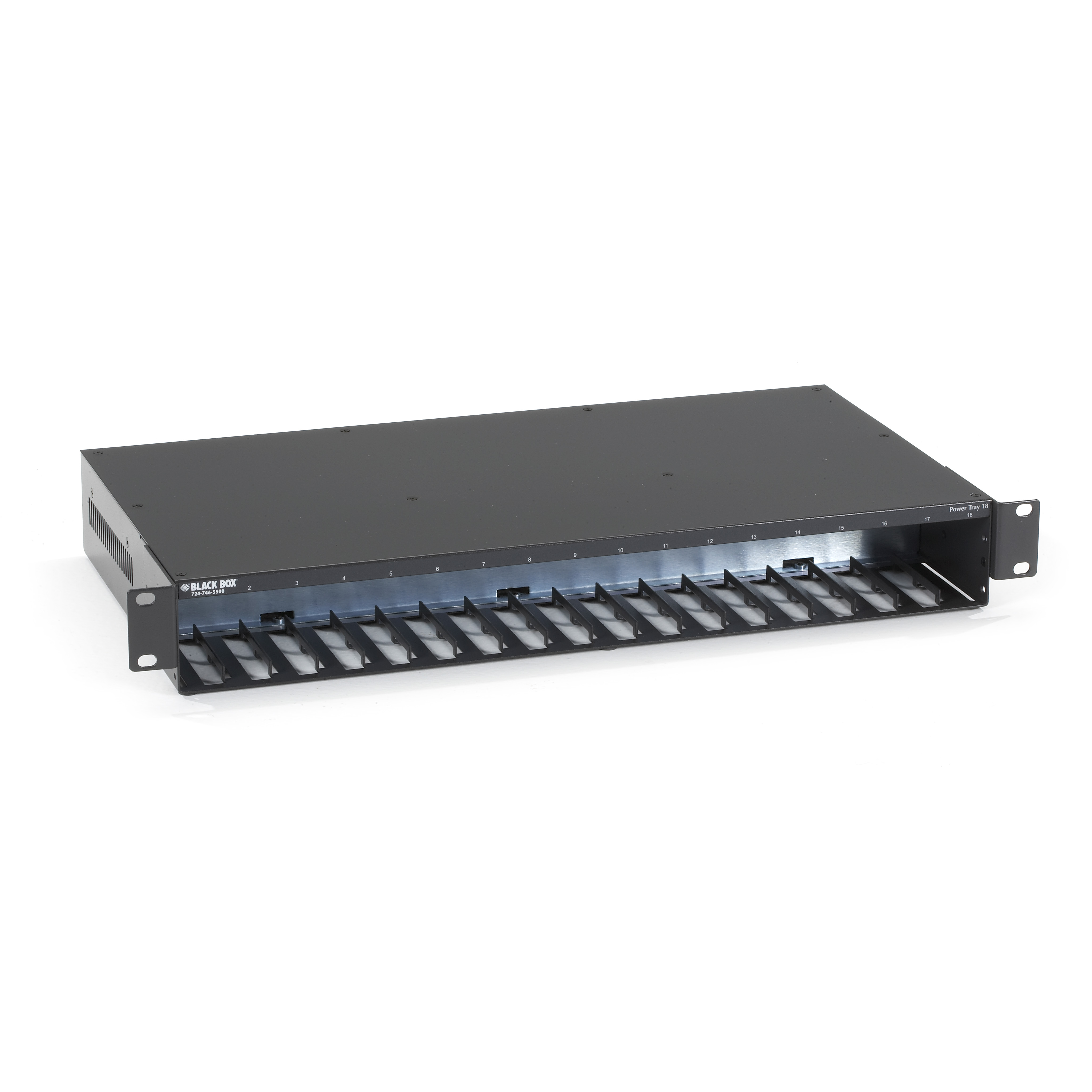 Power 18 Inch Rack Rackmount Power Tray 18-Slot AC Pow - Amber Tech