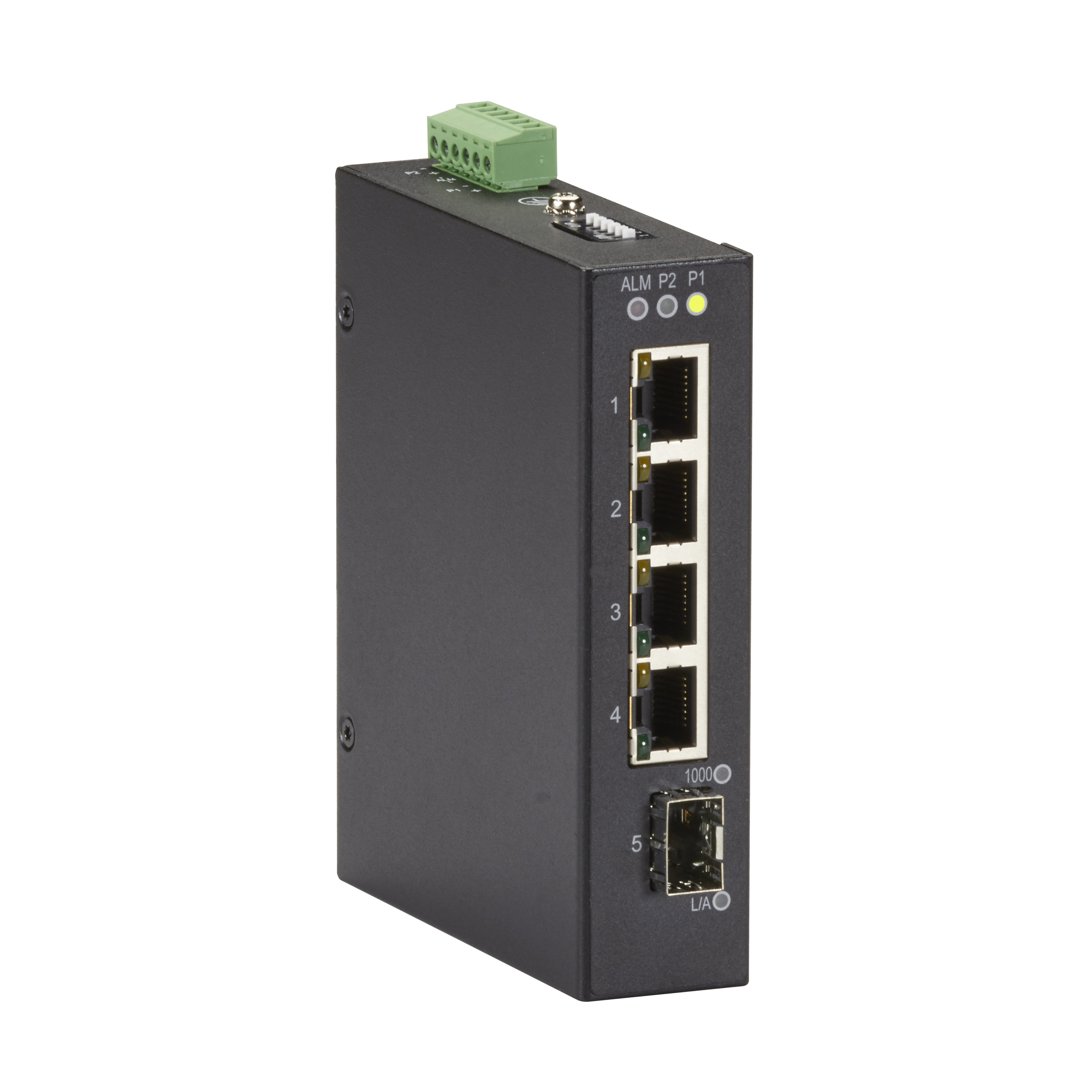 EXTR Switch - (4) 10/100/1000M bps - Amber Tech