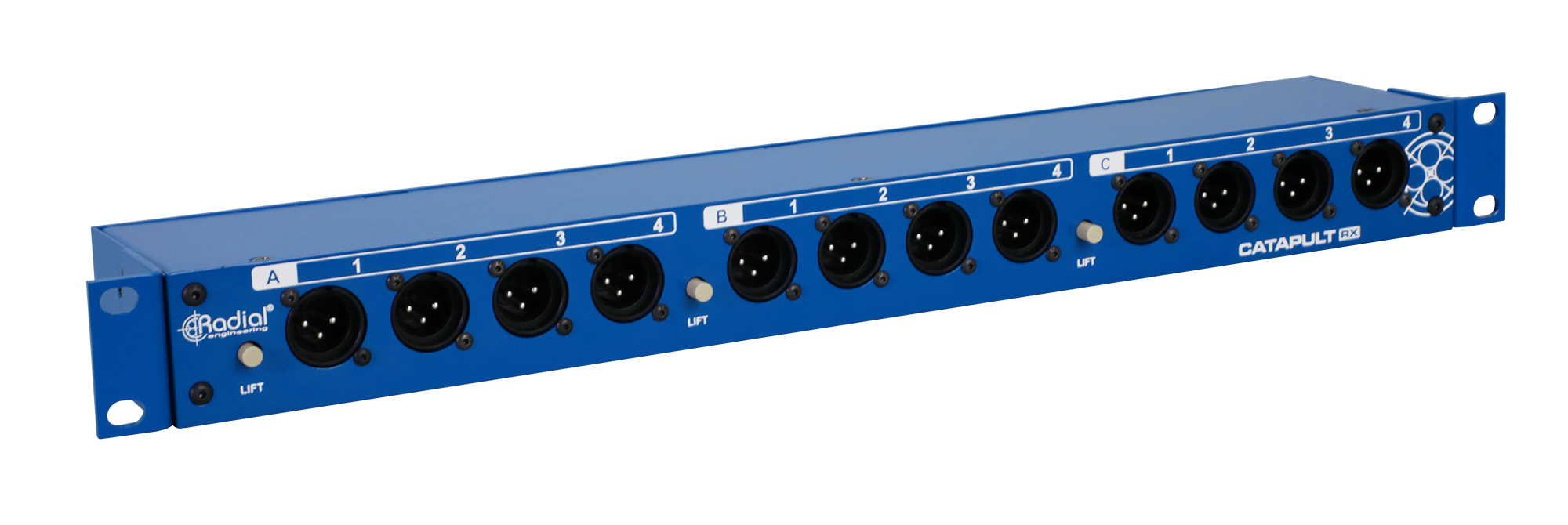 Radial RX Rackmount Catapult - Amber Tech