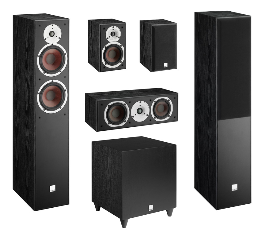 DALI SPEKTOR 2 Bookshelf Speakers - Black Ash, Pair - Audio