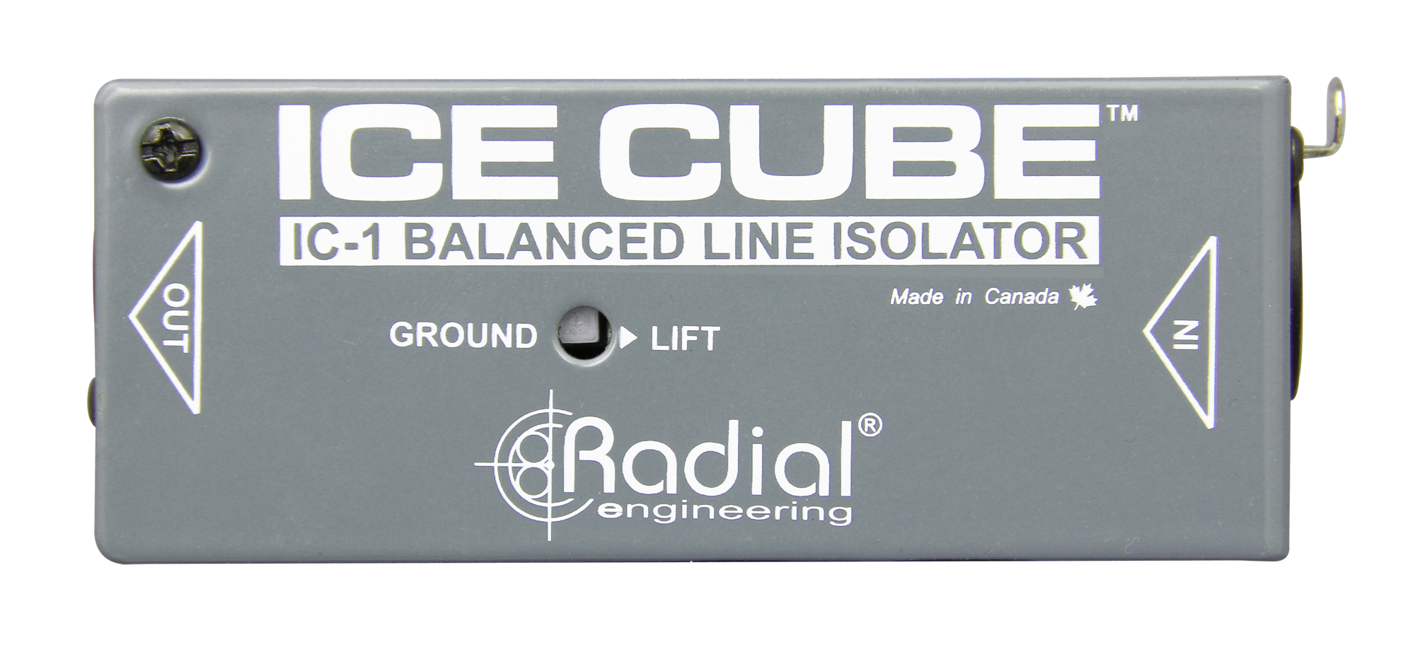 RADIAL ICE CUBE - Single Channel Li | Radial Engineering - Amber Tech